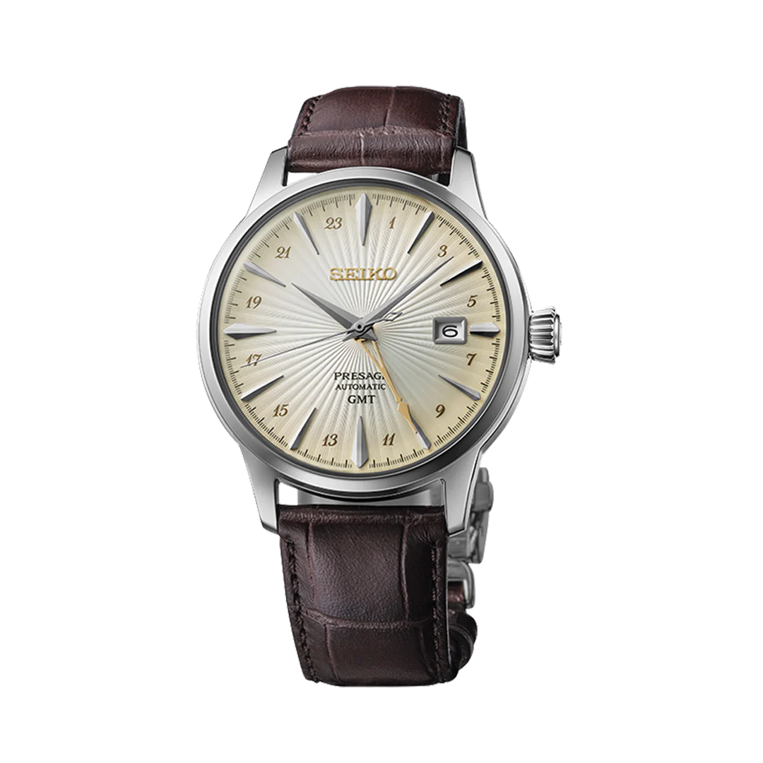 Seiko Presage ‘Acacia’ Cocktail Time GMT - SSK041J1 - KRISHNA WATCH COMPANY