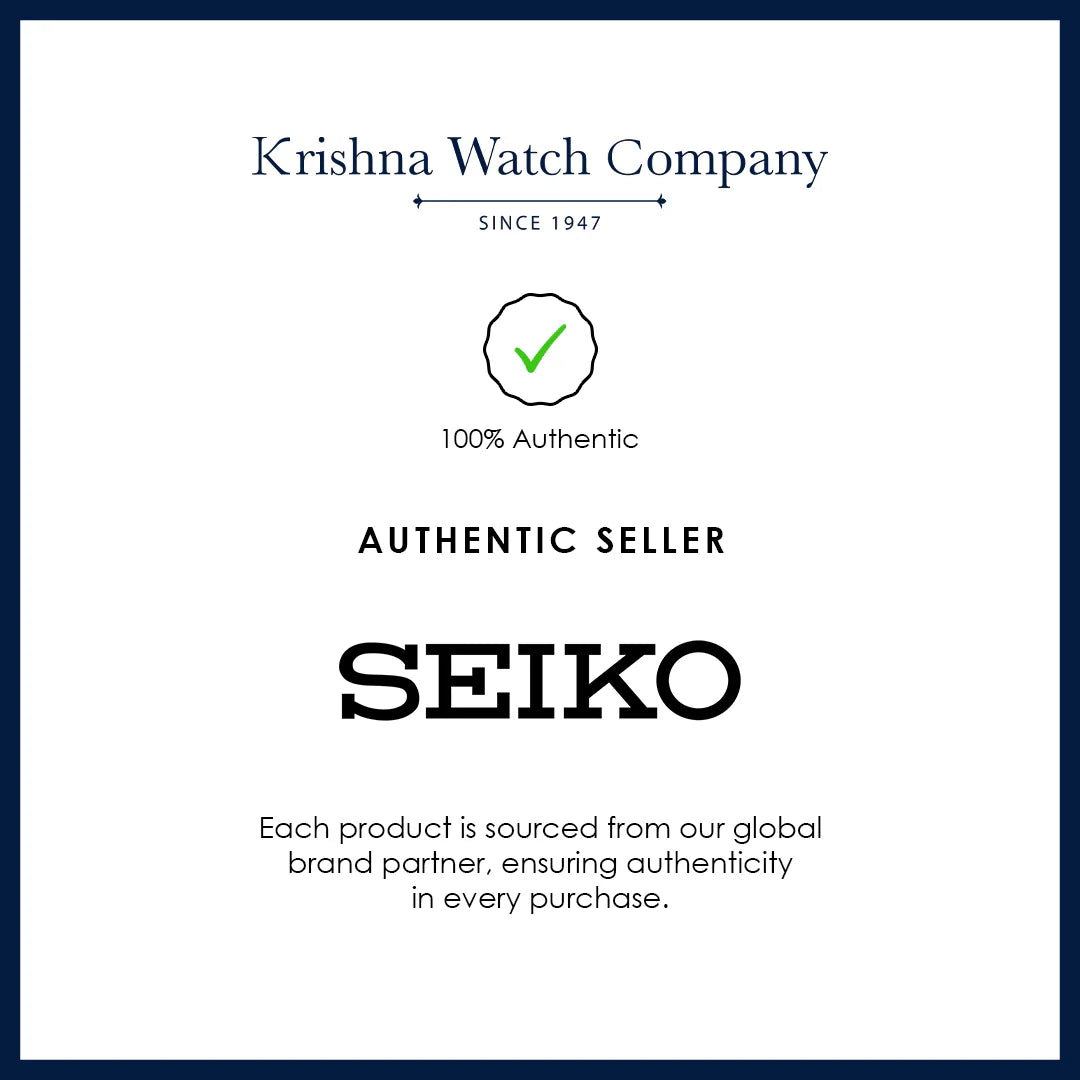 Seiko Presage Classic Cream Silk - SPB480J1 - KRISHNA WATCH COMPANY