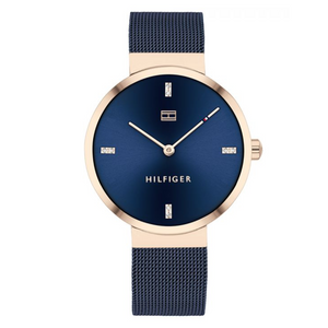 Tommy Hilfiger Women Liberty Round Blue Watches 1782219 - KRISHNA WATCH COMPANY