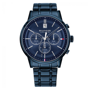 Tommy Hilfiger Men Kyle Round Blue Watches 1791694 - KRISHNA WATCH COMPANY