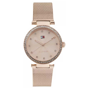 Tommy hilfiger Women Lynn Round Rose gold Watches 1781865 - KRISHNA WATCH COMPANY