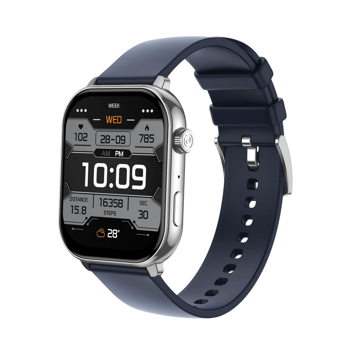 Noise ColorFit Victor 2 Smartwatch with AI Voice Assistance (Blue)