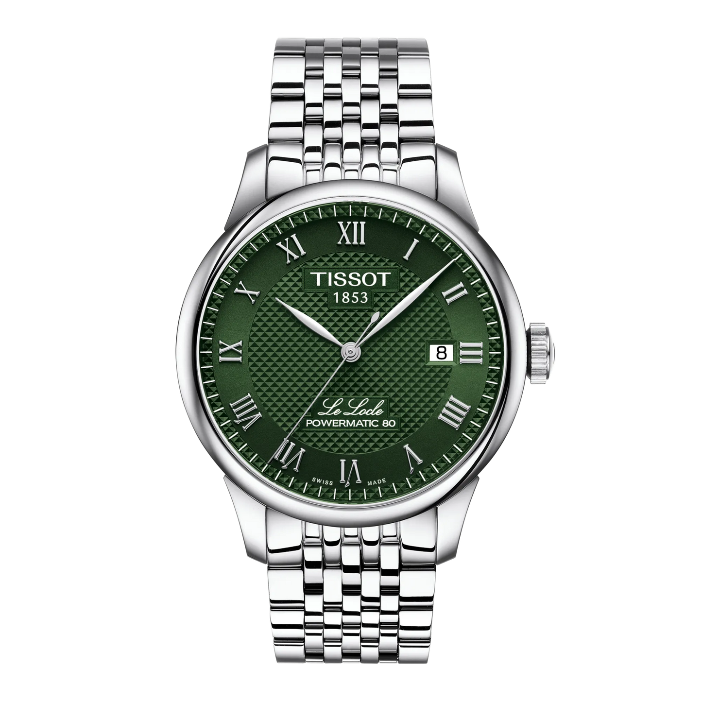 Tissot T-Classic Le Locle 39mm Mens Watch Green T0064071109300