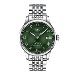 Tissot T-Classic Le Locle 39mm Mens Watch Green T0064071109300 - KRISHNA WATCH COMPANY