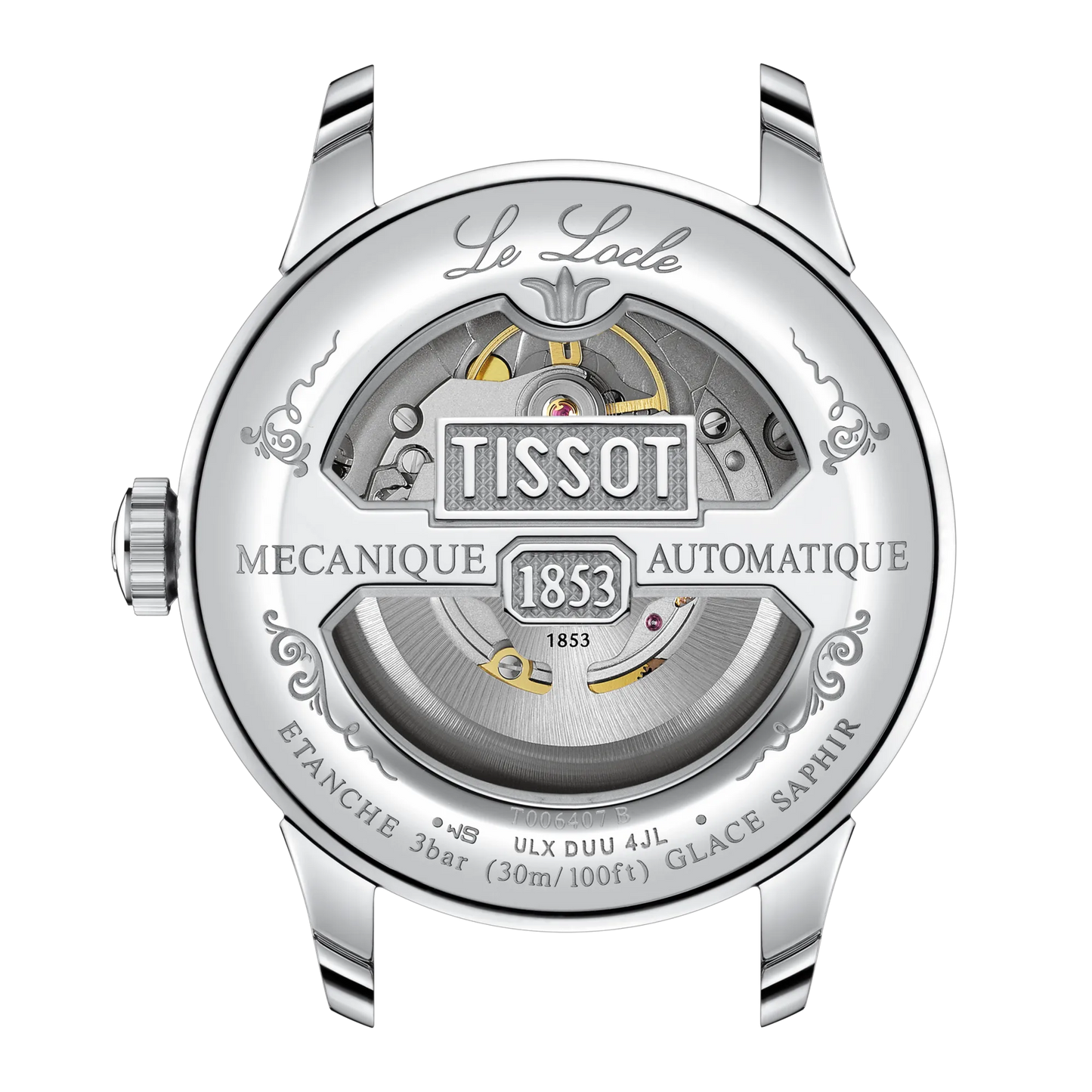 Tissot T-Classic Le Locle 39mm Mens Watch Green T0064071109300