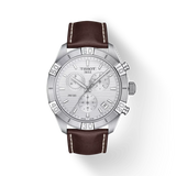 TISSOT PR 100 Men Chronograph Leather Watch T1016171603100