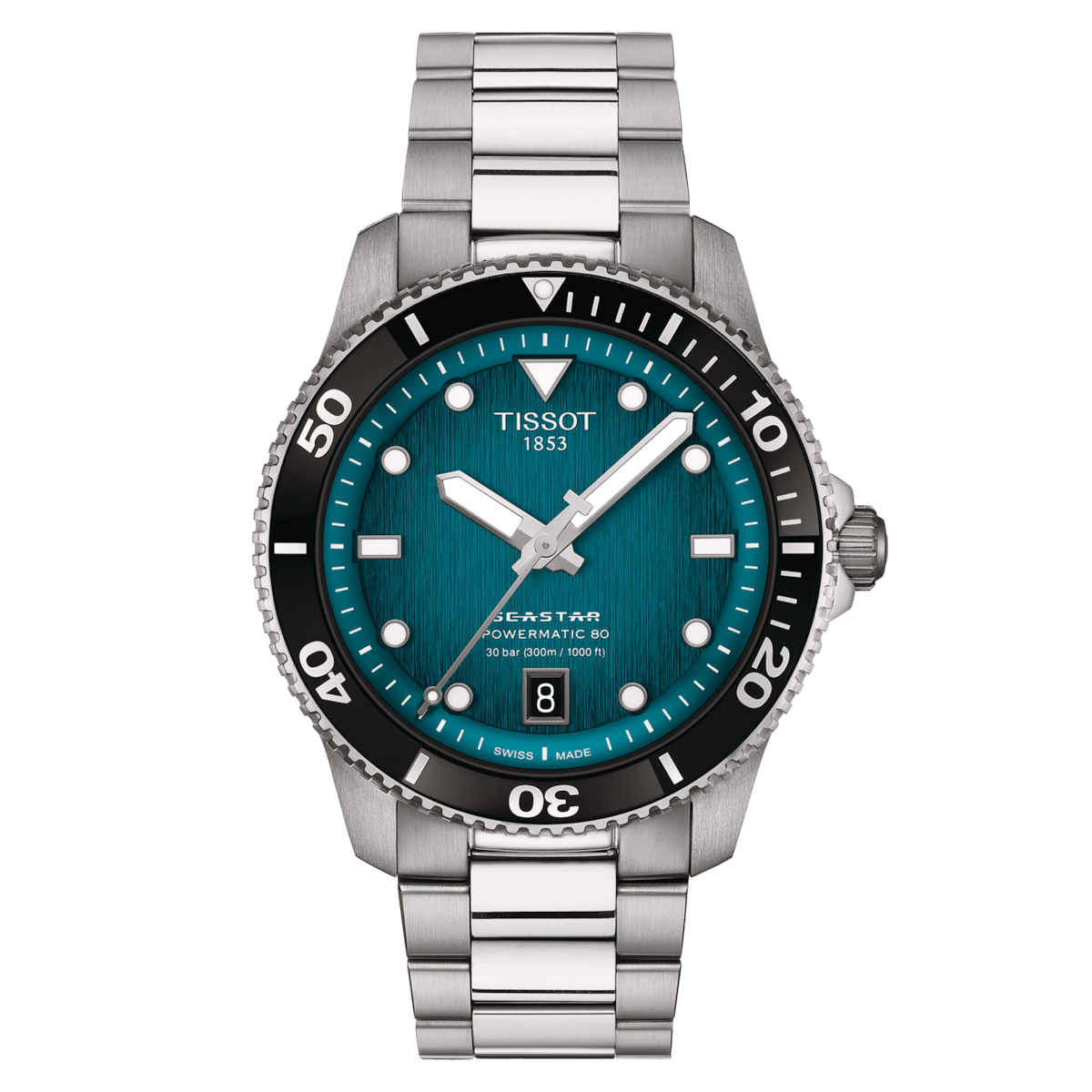 Tissot Seastar 1000 Powermatic 80 40mm T1208071109100 - KRISHNA WATCH COMPANY