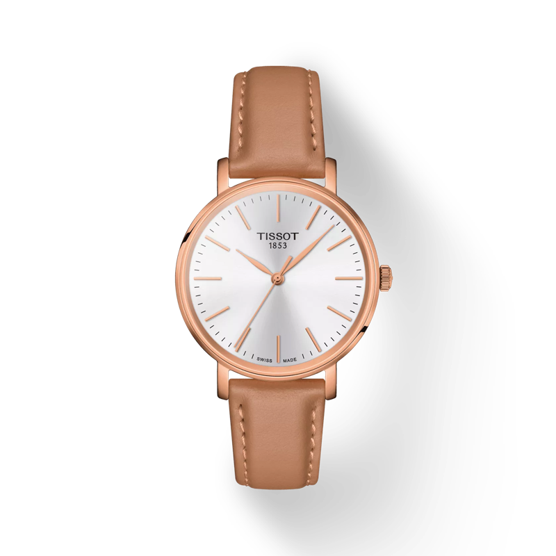 TISSOT Everytime Women Analog Leather Watch T1432103601100