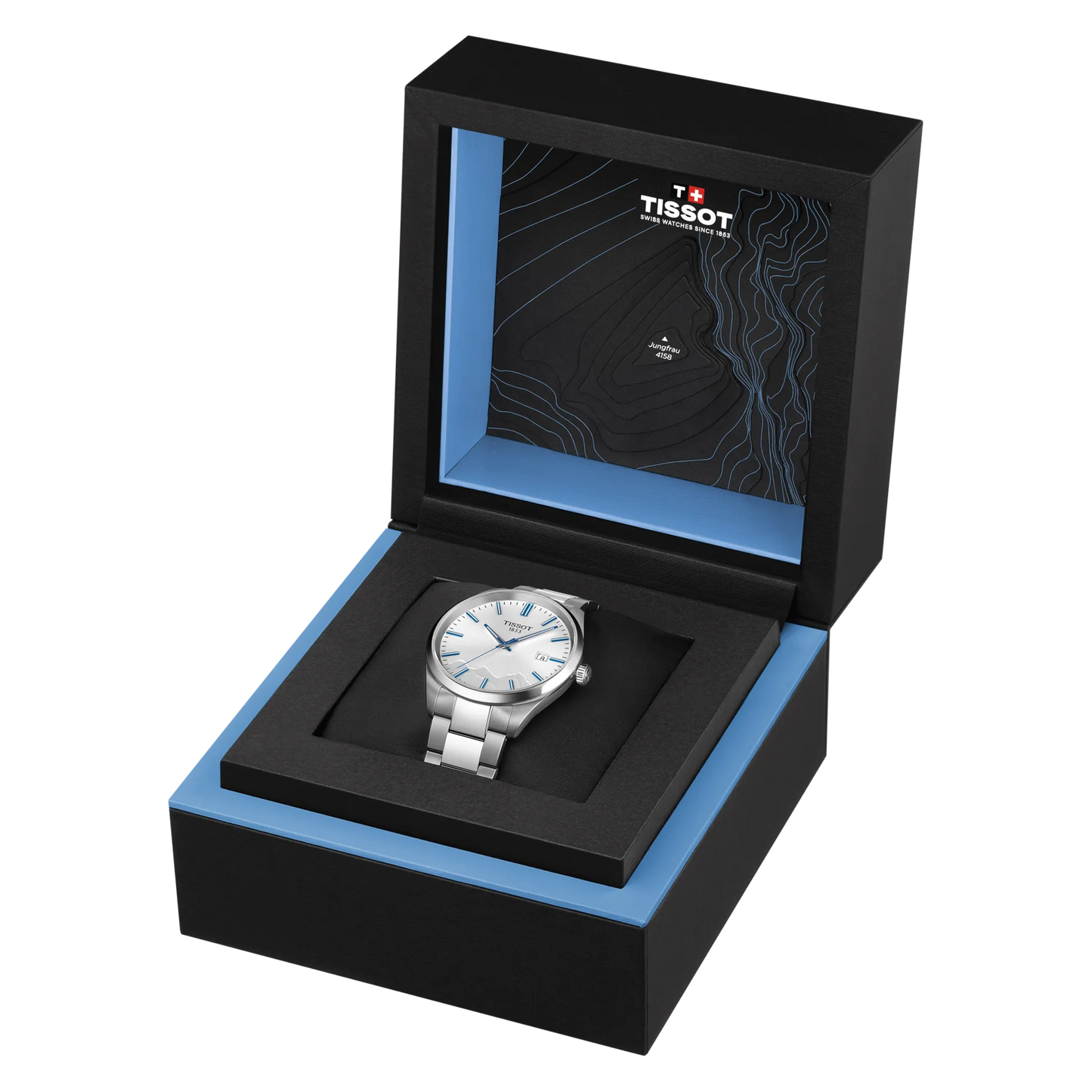 Tissot PR 100 Jungfraubahn Quartz 40mm Men's Watch, T1504101103100