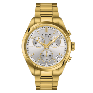 Tissot T-Classic PR 100 Chronograph Watch for Men - T1504173303100 - KRISHNA WATCH COMPANY