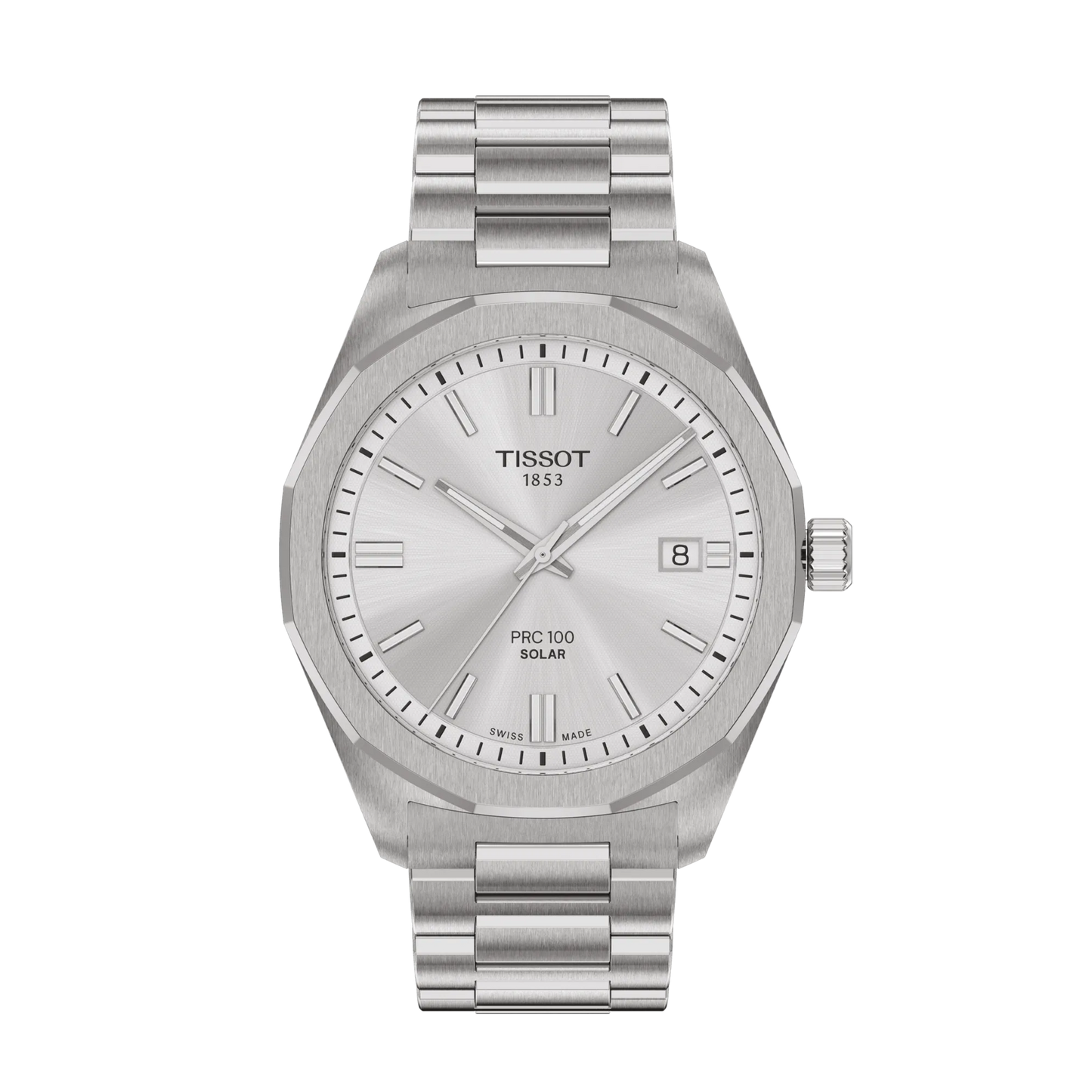 Tissot PRC 100 Solar Quartz 39mm Men's Watch, T1514221103100