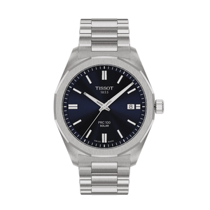 Tissot PRC 100 Solar Quartz 39mm Men's Watch - T1514221104100 - KRISHNA WATCH COMPANY
