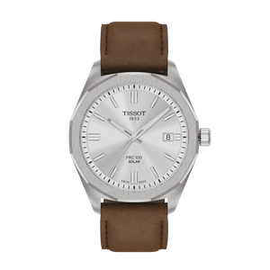 Tissot PRC 100 Solar Quartz 39mm Men's Watch, - T1514221603100 - KRISHNA WATCH COMPANY