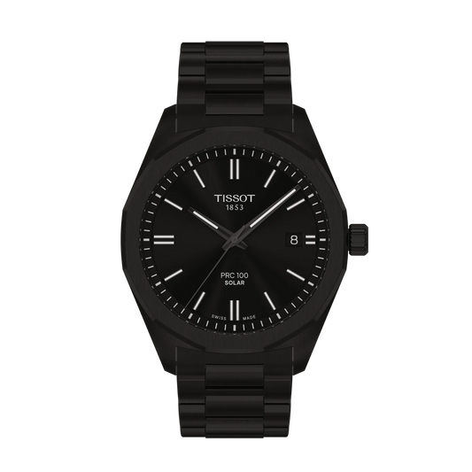 Tissot PRC 100 Solar Quartz 39mm Men's Watch, T1514223305100