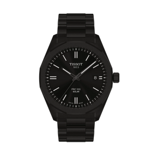 Tissot PRC 100 Solar Quartz 39mm Men's Watch, T1514223305100 - KRISHNA WATCH COMPANY