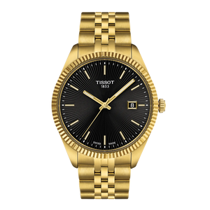 TISSOT Ballade Black Dial Stainless Steel Analogue Wrist Watch for Men - T1564103305100 - KRISHNA WATCH COMPANY