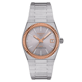 TISSOT PRX 35MM POWERMATIC 80 STEEL & 18K GOLD BEZEL T9312074133600