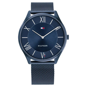 Tommy Hilfiger Blue Dial Blue Stainless Steel Strap Watch for Men TH1710514 - KRISHNA WATCH COMPANY