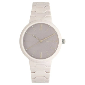 Tommy Hilfiger Quartz Analog Pink Dial Ceramic Strap Watch for Women NETH1781957 - KRISHNA WATCH COMPANY