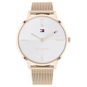 Tommy Hilfiger Quartz Analog Silver Dial Stainless Steel Strap Watch for Women neth1782340 - KRISHNA WATCH COMPANY