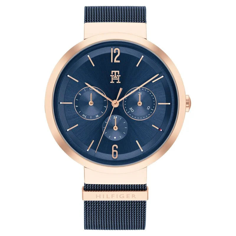 Tommy Hilfiger Quartz Analog Blue Dial Stainless Steel Strap Watch for Women / 1782541TH1782541 - KRISHNA WATCH COMPANY