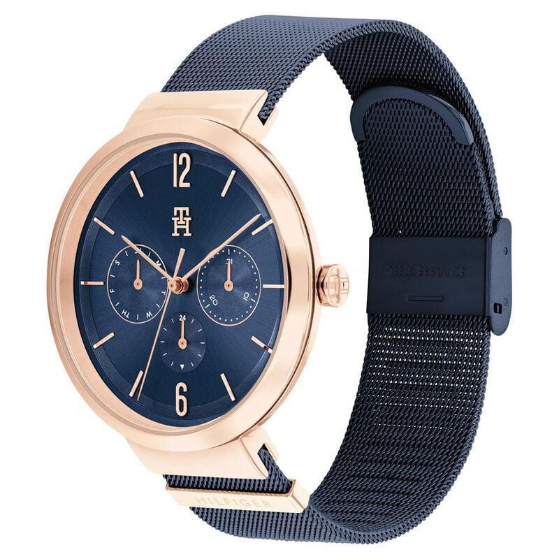 Tommy Hilfiger Quartz Analog Blue Dial Stainless Steel Strap Watch for Women / 1782541TH1782541 - KRISHNA WATCH COMPANY