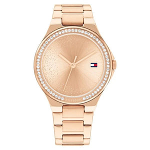 Tommy Hilfiger Quartz Analog Rose Gold Stainless Steel Strap for Women th1782643 - KRISHNA WATCH COMPANY