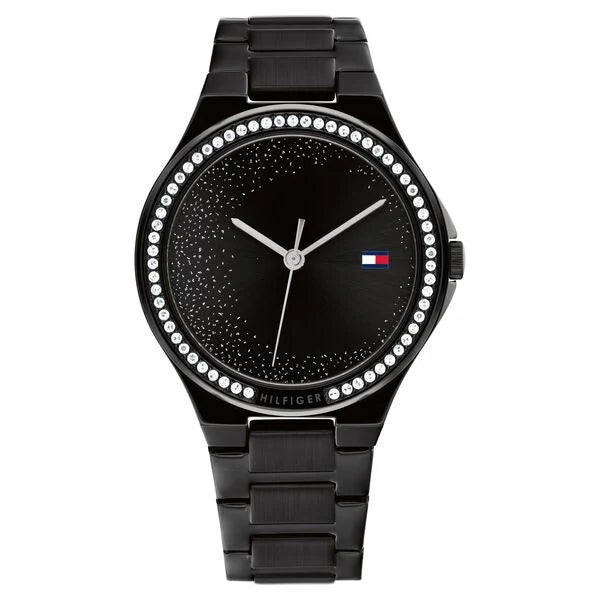Tommy Hilfiger Quartz Analog Black Stainless Steel Strap for Women - TH1782644 - KRISHNA WATCH COMPANY