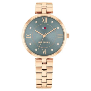 Tommy Hilfiger Quartz Analog Blue Stainless Steel Strap for Women th1782686 - KRISHNA WATCH COMPANY