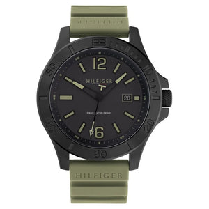 Tommy Hilfiger Analog Black Dial Watch for Men NETH1791992 - KRISHNA WATCH COMPANY