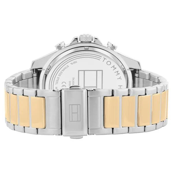 Tommy Hilfiger Quartz Multifunction Green dial Stainless Steel Strap Watch for Men th1792079 - KRISHNA WATCH COMPANY