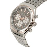 Seiko Chronograph with Textured Olive-Grey Dial - HGK002P1