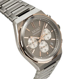 Seiko Chronograph with Textured Olive-Grey Dial - HGK002P1
