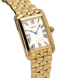 Seiko Ladies Dress Watch in Gold-tone with Roman Numeral Dial - HGG001P1