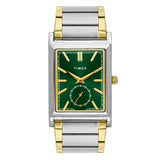 TIMEX Men Green Rectangle Dial Analog Watch - TW000L524