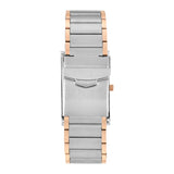 TIMEX Silver Tone Rectangle Dial Analog Men's Watch - TW000L525 - KRISHNA WATCH COMPANY