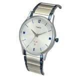 TIMEX Men Silver Round Dial Analog Watch - TW000R467