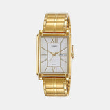 TIMEX ANALOG SILVER DIAL MEN'S WATCH - TW000W905