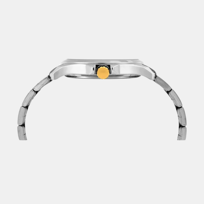 Timex Men Analaog Green Round Brass Dial Watch - TW000X130