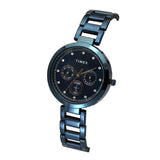 TIMEX Women Blue Round Dial Analog Watch - TW000X268