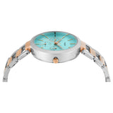 TIMEX Women Blue Round Dial Analog Watch - TW000X269