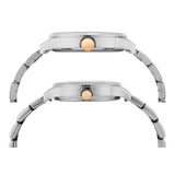 Timex Pairs Blue Round Multifunction Dial Watch- TW00PR305