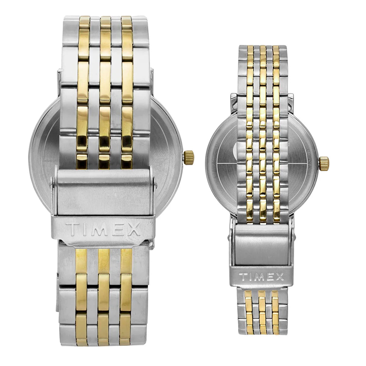 TIMEX Pairs Beige Round Dial Analog Watch - TW00PR329