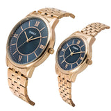 TIMEX Pairs Blue Round Dial Analog Watch - TW00PR332