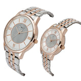 TIMEX Pairs Silver Round Dial Analog Watch - TW00PR334