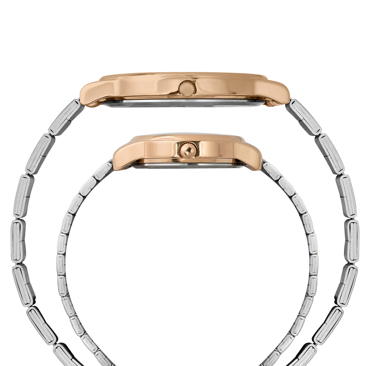 TIMEX Pairs Silver Round Dial Analog Watch - TW00PR334