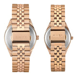 TIMEX Trendline Silver Round Dial Analog Pair's Watch - TW00PR346 - KRISHNA WATCH COMPANY