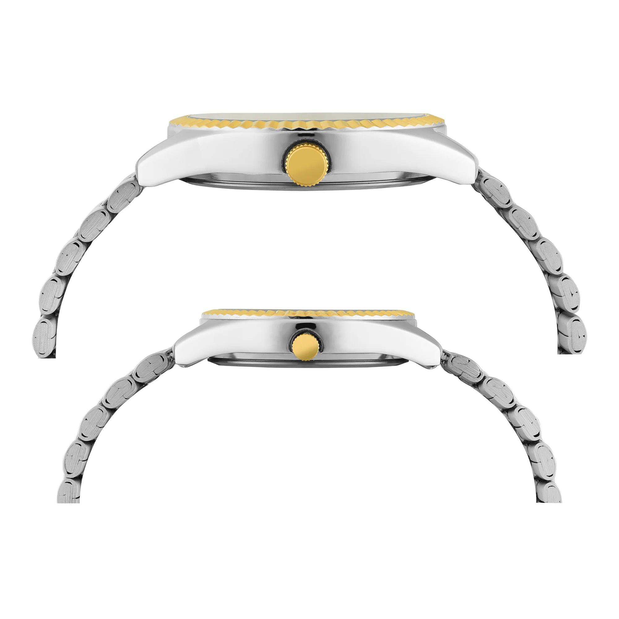 TIMEX Trendline Green Round Dial Analog Pair's Watch - TW00PR347