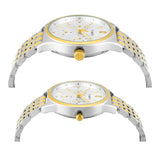 TIMEX Trendline Silver Round Dial Analog Pair's Watch - TW00PR350 - KRISHNA WATCH COMPANY
