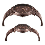Timex Round 42mm Brown Dial Analog Pair Watch - TW00PR364
